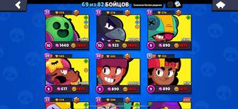 аккаунт Brawl Stars