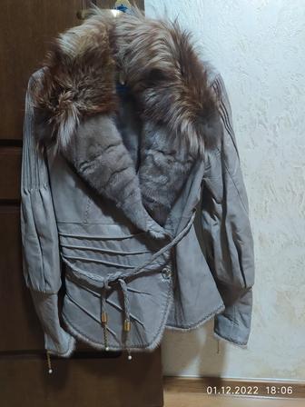 Кожаная куртка Giorgio Rotti, 48-50 размер