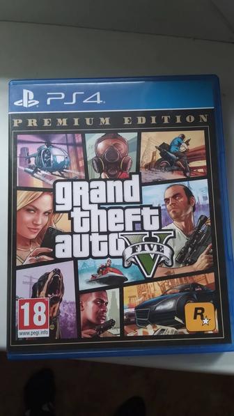 Продам игру GTA V для PS4