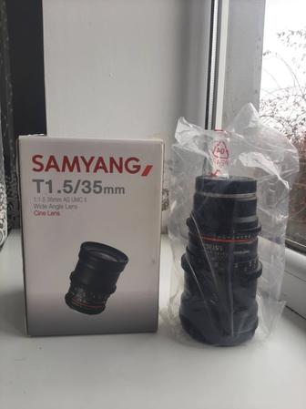 Samyang 35mm sony e mount