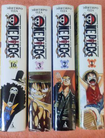 Книги. Манга. One piece. 4 части книги.