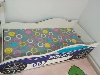 Детский кровать машина