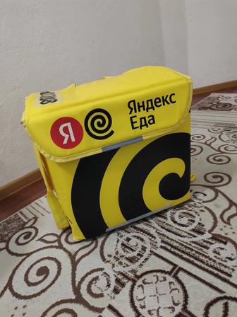 Яндекс сумка. Термокороб для еды