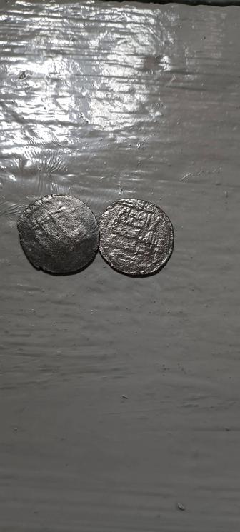 Серебрянные старинный монеты восточный