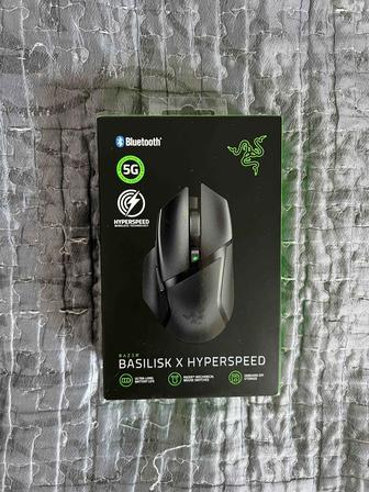 Игровая беспроводная мышь Razer Basilisk X HyperSpeed / Плюс Подарок
