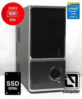 i3 2120/ 4Gb SSD HD Graphics 2000 Компьютер офисный на SSD