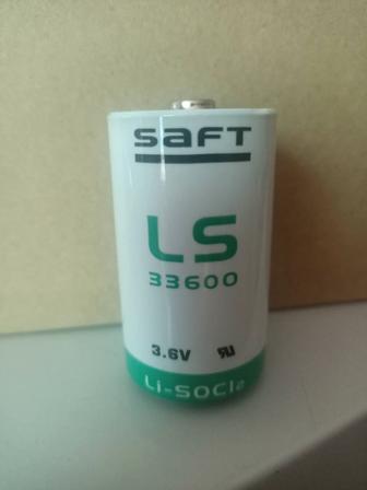 Батарейка литиевая LS 33600 SAFT
