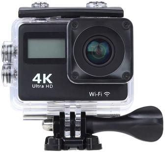 Экшен-камера GoPlus Cam H22R 2 экрана, 4K 30FPS, Wi-Fi, стабилизация