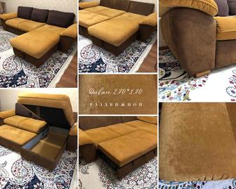 Продам заводской угловой диван
