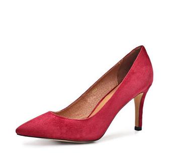 Продам женские туфли, замшевые, 40 р-р, каблук 8,5 см, светло-бордового цве