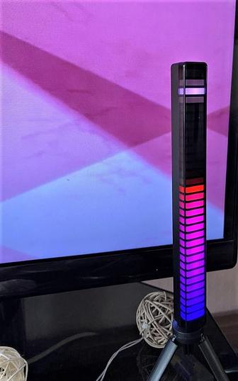 3D светодиодный RGB светильник с аккумулятором Bluetooth