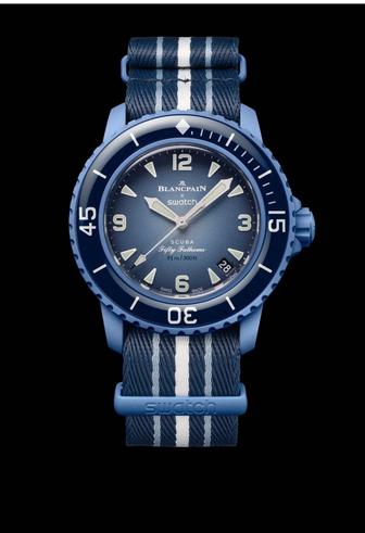 Часы Blancpain X Swatch ATLANTIC OCEAN