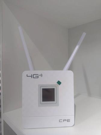 4G sim модем-роутер, высокая топ скорость до 300 mbit