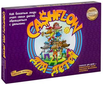 CASHFLOW для детей настольная игра Комплект Оригинал Роберта Кийосаки Жмите
