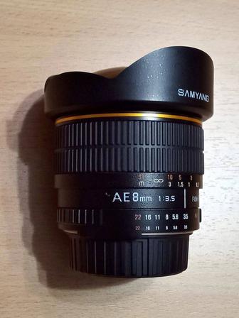 Samyang 8mm Фишай Nikon