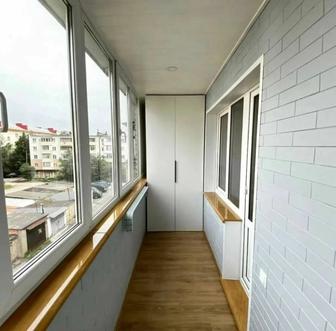 Шкафы балкон