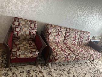 Мягкий уголок диван + кресло