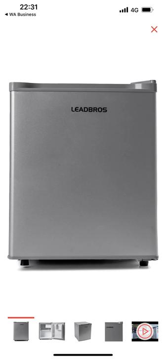 Мини-холодильник Leadbros HD-55 серебристый