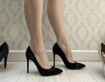 Женские туфли черного цвета ! Классика