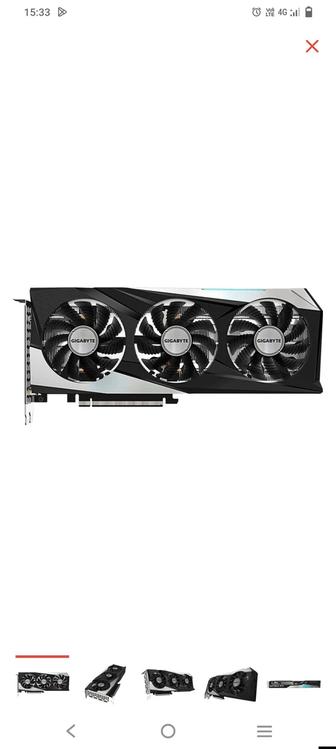 Видеокарта Gigabyte GeForce RTX 3060 TI GV-N306TGAMING OC-8 GD 2.0 8 GB