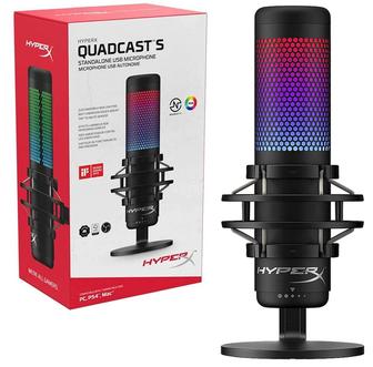 hyperx quadcast s микрофон