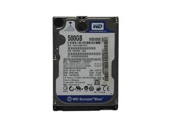 Жесткий диск HDD 500 Gb SATA 2.5 - 9.5mm Western Digital