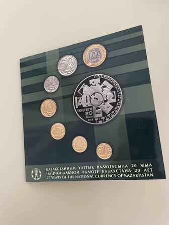 Продам коллекционные монеты тенге