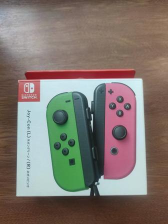 Продам Joy-Con For Nintendo Switch (NS) зеленый/розовый оригинал новые