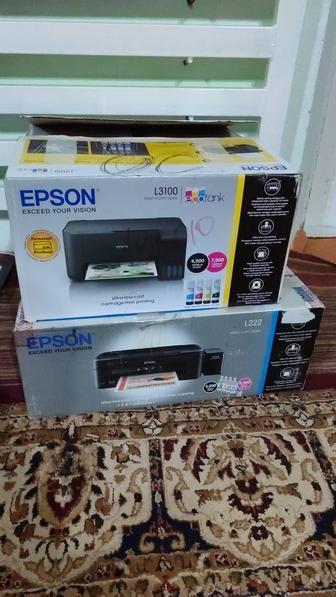 Принтер Epson L3100 3в1 принтер, ксерокопия,сканер цветной и ч/б печат