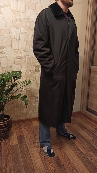 Мужской плащ-пальто на большой рост 50-52 (XL).
