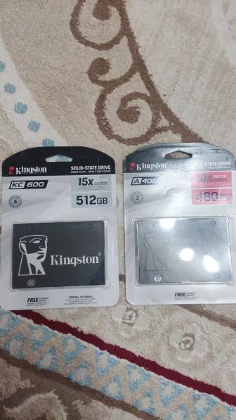 SSD Kingston 512gb KC600 and 480gb A400