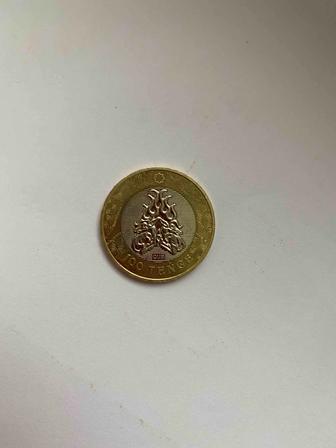 Монета 100 Теңге Сакский стиль Олень