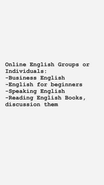 Онлайн ағылшын курс