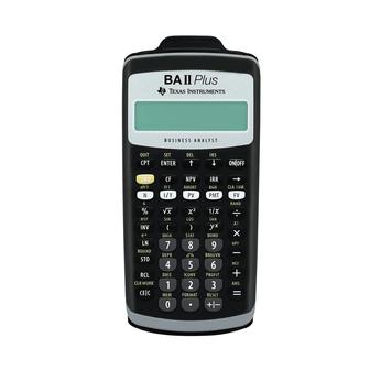 финансовый калькулятор Texas BA II Plus