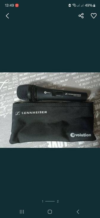 Продам проводной микрофон Sennheiser