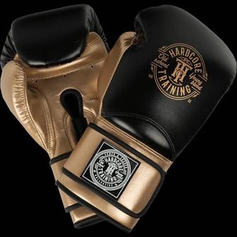 Боксерские перчатки Hardcore Training Hardlea Gold