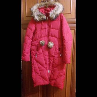Куртка женская зимняя (пуховик) 46 размер