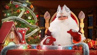 Именное новогоднее видеопоздравление от Деда Мороза на казахском языке