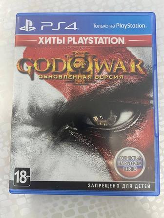 Диск на Playstation God of war 3