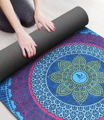 Продаётся красивые экологические коврики для йоги и фитнеса