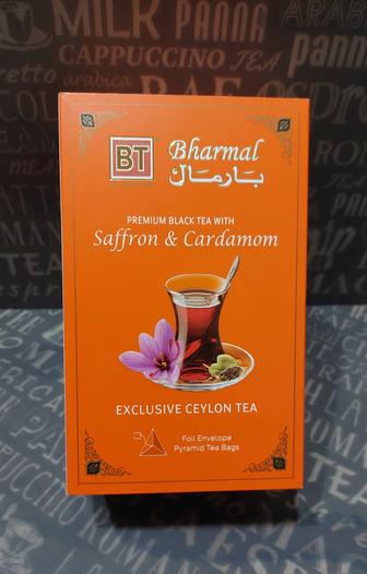 Bharmal Tea/Бхармал/чай/Премиум/шафраном/кардамоном/пакетированный/Листовой