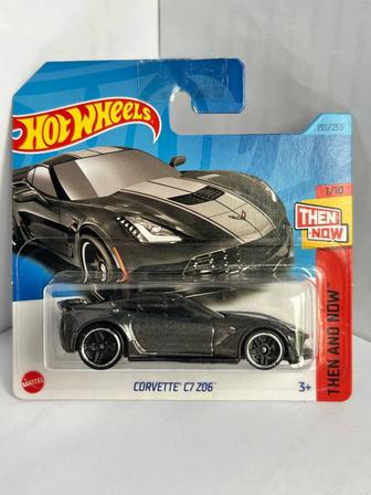 Hotwheels Хотвилс машинка Corvette C7