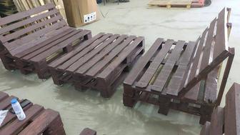 Столы из поддонов