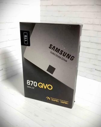 Новый SSD 1Tb Samsung 870 QVO 2.5 SATA