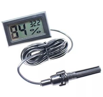 Гигрометр термометр с проводным датчиком для инкубаторов