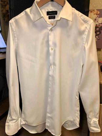 Рубашка белая Massimo Dutti