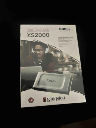 Kingston XS2000, SXS2000, 500gb, ssd, портативный диск, ссд кингстон