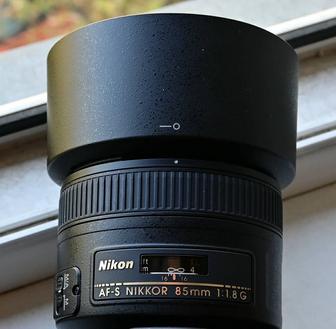 Объектив Nikon AF-S Nikkor 85mm/1,8