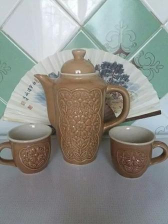 Винтажный набор для чая из керамики
