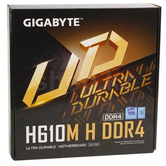 Gigabyte H610M H DDR4 материнская плата